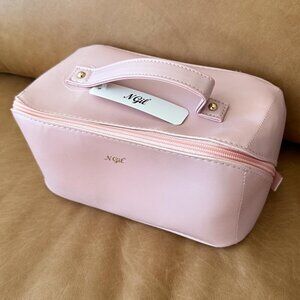 Pink High Capacity Makeup Bag, NWT